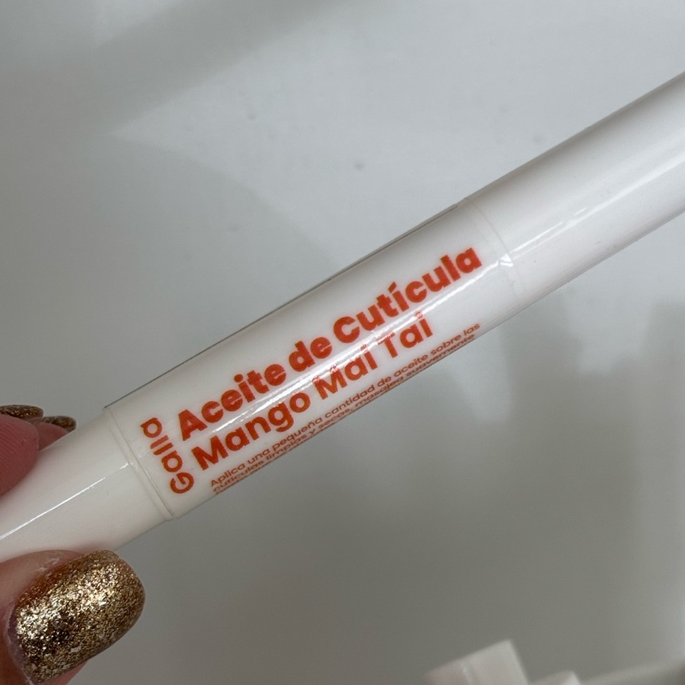 Mango Mai Tai Cuticle Oil - White
